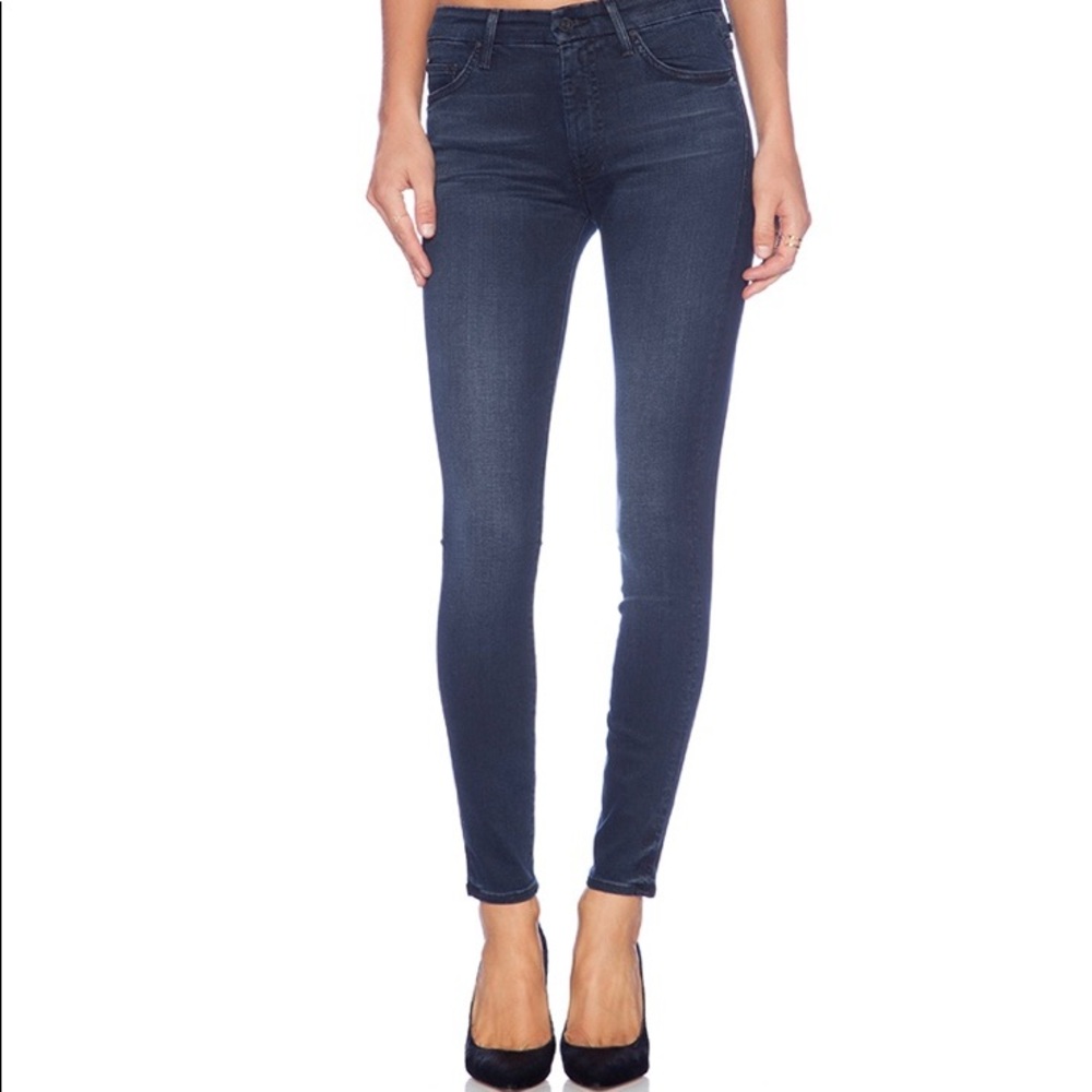 MOTHER High Waisted Looker Jeans